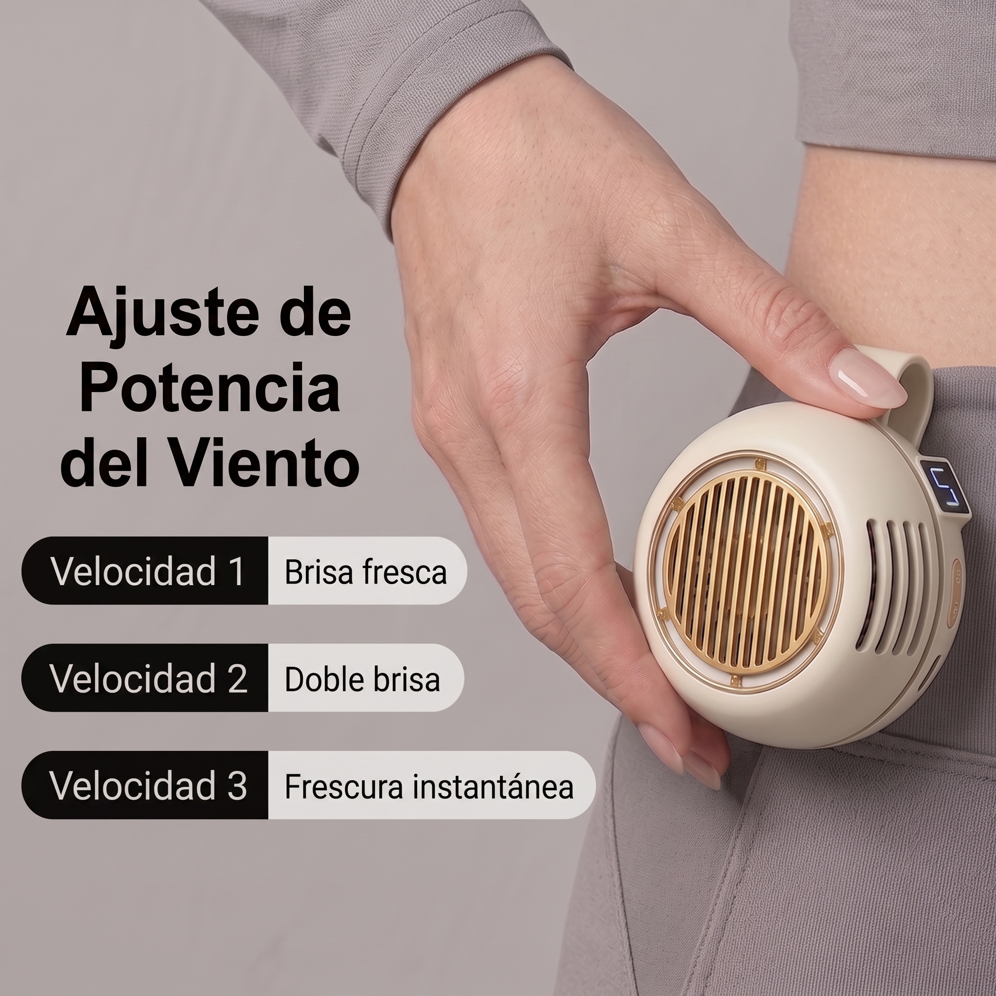 Mini Ventilador de Clip